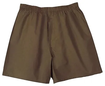 GI Men's Military Cotton Boxers Brown 436 8420-01-112-2879 2 Pack Size 50 • $11.99