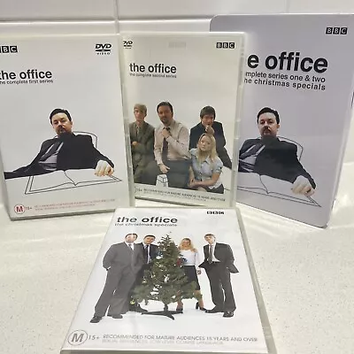 The Office UK Complete TV Series 1 2 & Christmas Specials DVD Region 4 Tin Box • $34.40