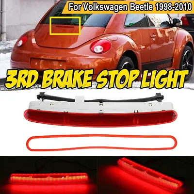 3RD Third Brake Stop Lamp Light Red 1C0945097E For VW Beetle 1998-2010 2005 2006 • $29.97