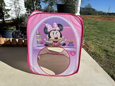 New DISNEY JUNIOR MINNIE MOUSE & Friends POP UP PLAY TENT For Kid / Girl • $14.99