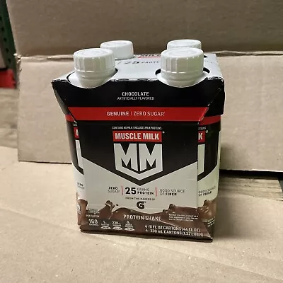 Muscle Milk Genuine Protein Shake Chocolate 25g Protein Exp5/7/24 • $13.99