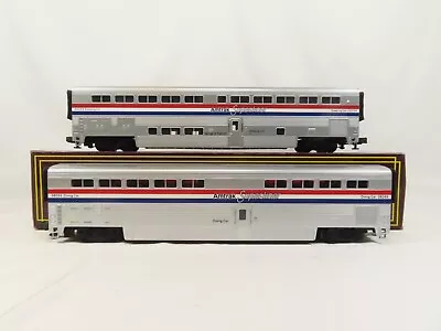 MTH 20-6539 Amtrak Superliner Sleeper/Diner Two Car Set LN • $439.99