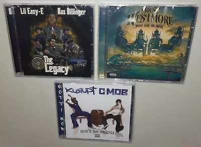 The Legacy / Gotti Mob / Mount Westmore Cd Lot Daz Dillinger Lil Eazy-e Ice Cube • £61.98