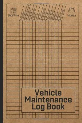 Vehicle Maintenance Log Book Car Repair Journal / Automotive Service Record B... • £7.84