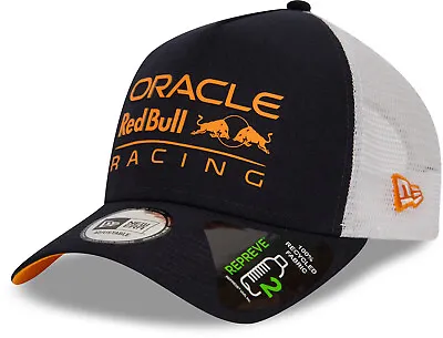Red Bull Racing New Era F1 Sustainable E-Frame Trucker Cap • $95.36