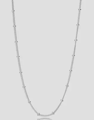 $71.95 • Buy Authentic PANDORA Silver Beaded Necklace - 397210-70 RETIRED