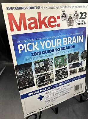 Make ~ Magazine ~ Volume 68 ~ April/May 2019 ~ Like New • $10