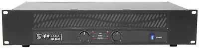 1000W PA AMPLIFIER QTX QA1000 172.025UK DJ Band Amp • £214.54