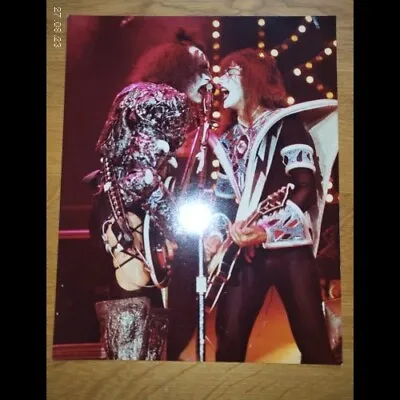 £5.50 • Buy Kiss Vintage Dynasty Tour Photo Kodak Paper Gene Simmons Ace Frehley 10 X 8 1980