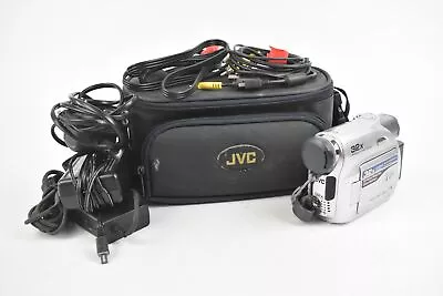 JVC GR-D340EK Mini DV Digital Video Camera Working In Black JVC Case • £29.99