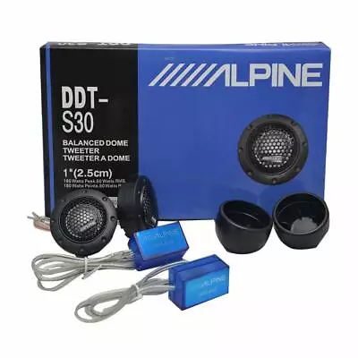 New 360W DDT-S30 Car Stereo Speakers Music Soft Dome Balanced Car Tweeters US • $16.89