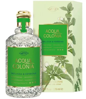 £17.32 • Buy 4711 Acqua Colonia Melissa & Verbena Eau De Cologne Natural Vapo Spray 50ml