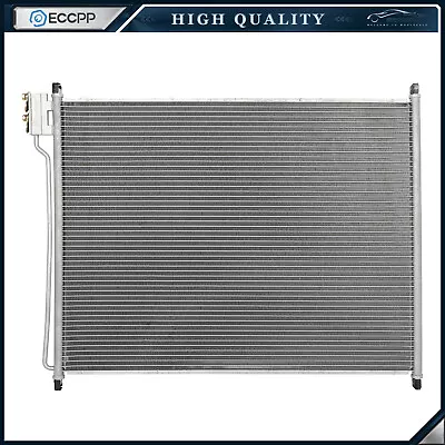 AC Condenser For 2000-2005 Ford Excursion F-250 F-350 F-450 Super Duty Aluminum • $51.19