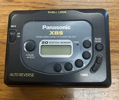 Vintage Panasonic Walkman Type Stereo Radio Cassette Player  • $25