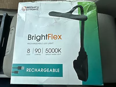 MIghty Bright BrightFlex HighPower Rechargeable Light & Battery Bank New Dmg Box • $21.49