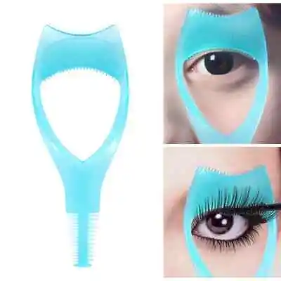 New Plastic Applicator Brush 3 In 1 Novelty Mascara Guide Multifunction Eyelash • $5.99