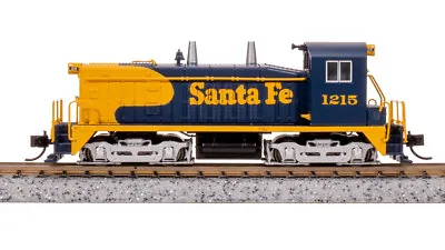 Broadway Limited 7481 N Scale ATSF EMD NW2 Yellow Bonnet Diesel Locomotive #1217 • $201.95