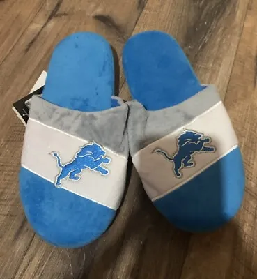 Detroit Lion Men’s Slippers New With Tag Size 9/10 • $45