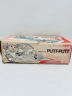 Vintage Toy 1973 Mattel Putt Putt Airport Incomplete Missing Truck And Boxes. • $20