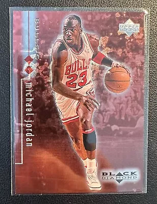 Michael Jordan 1999 Black Diamond #4 Red Double Diamond  Serial #2117/3000 • $24.99