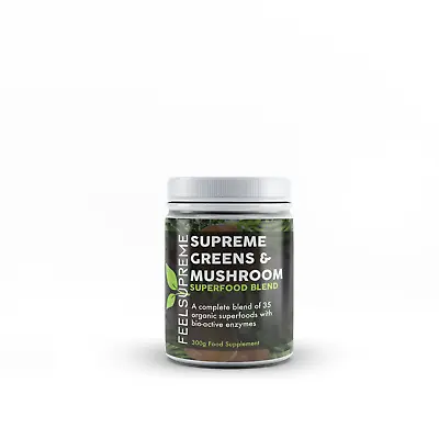 Supreme Greens And Mushroom Superfood Blend • £30