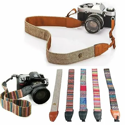 Quick Rapid Shoulder Sling Belt Neck Strap For Camera SLR/DSLR Nikon Canon Sony • $4.29