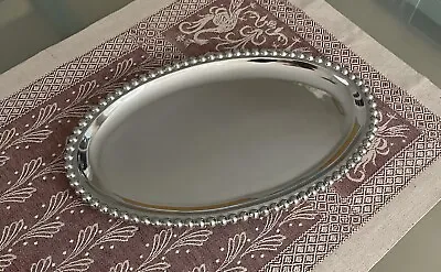 Oval Serving Platter/Tray-Mariposa-Handmade Item (New/Open Box) • $85