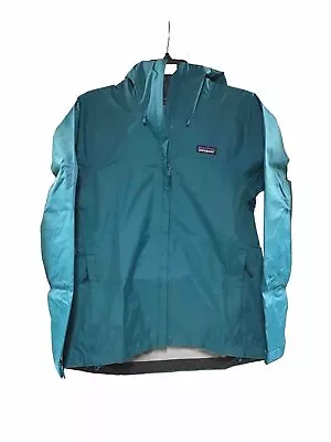 Patagonia Women's Torrentshell 3L Rain Jacket - S - Belay Blue • $112.50