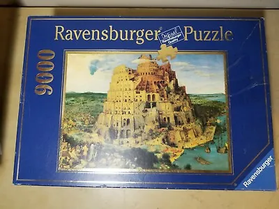Ravensburger 9000 Piece Jigsaw Puzzle The Tower Of Babel Complete  • $149.95