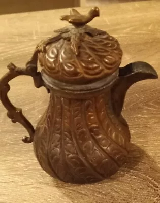 Antique Copper Teapot Middle Eastern Copper And Bronze • $60