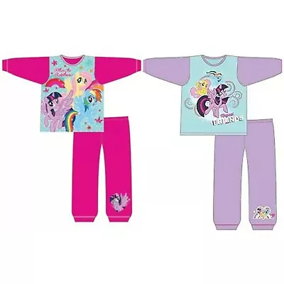 Girls Toddler My Little Pony Pyjamas 12 Months To 5Years • £6.39