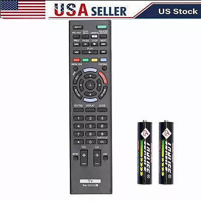 Sony Remote Control Model Number RM-YD103 YD102 For SONY BRAVIA LED TV • $7.98