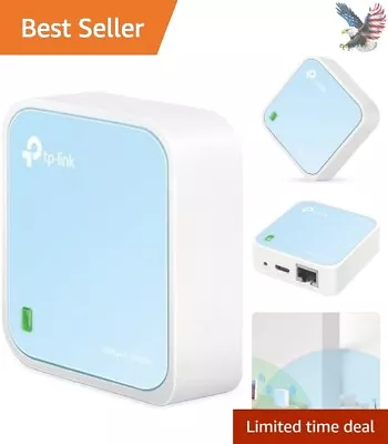 Secure Pocket Wi-Fi Extender - Long-Lasting Support For Travelers And Home Use • $59.99