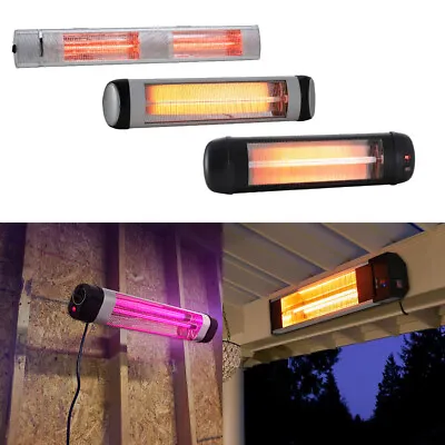 Patio Ceiling Heater Hanging Tent Infrared/Halogen Tube Heater In/Outdoor Warmer • £59.95