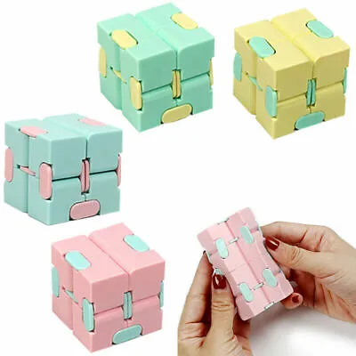 £2.68 • Buy Antistress Infinite Cube Infinity Flip Cubic Puzzle Stress Reliever Autism Toys