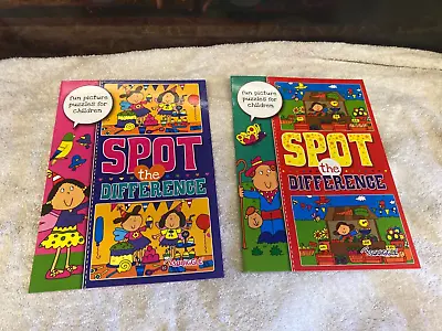 £3.99 • Buy 2x Childrens Activity  Books Spot The Difference