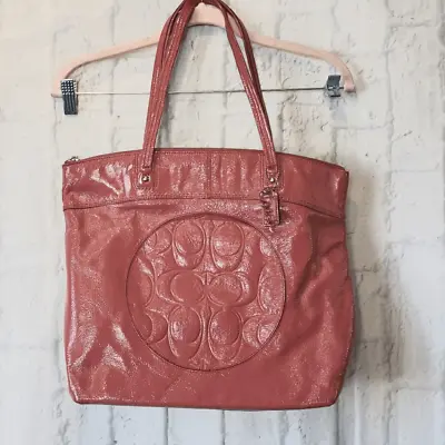 COACH LAURA Patent Leather Tote Bag • $31.50