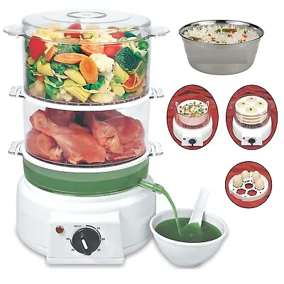 Multi Steam Cooker With Non Stop Soup Cum Sprout Maker Turbo Steam Generator • $406.14