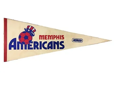 Memphis Americans Vintage MISL Major Indoor Soccer League 1980's Pennant • $29.99