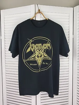 Rare Venom Welcome To Hell T- Shirt Black Metal Venom Inc Bathory Celtic Fr • $65