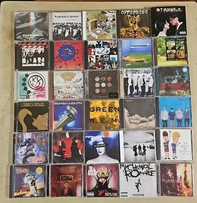 Lot Of 30 CD’s Alternative Grunge Rock Metal 90s 2000s Starter Kit Music (Lt3 • $19.99