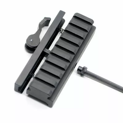 9 Slots Picatinny/Weaver Rail Base QD Quick Release Riser Scope Mount Adapter • $7.99