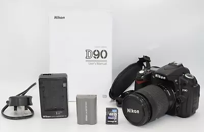 NIKON D90 12.3MP CAMERA WITH 28-80mm AF NIKKOR LENS Charger Etc • $172.63