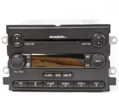 Ford Mustang OEM Shaker500 Radio 05-06 MP3 AUX 6 Disc CD Changer Player Receiver • $224.95