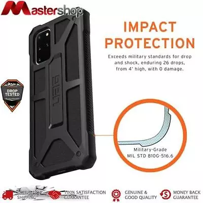 UAG Monarch Rugged & Tough Protective Case Samsung S20 Plus 6.7 Inch Black • $75.95