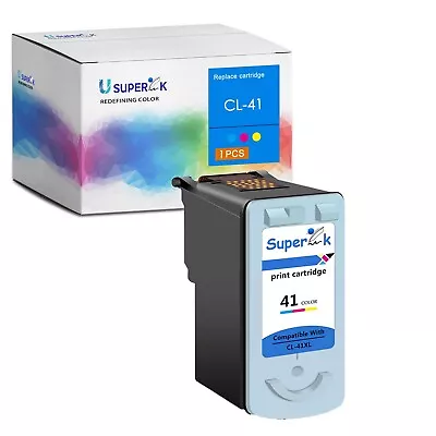 1PK CL-41 Color Ink Print Cartridge For Canon PIXMA MP210 MP450 IP1800 MP140  • $16.85