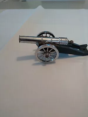 Vintage GP ART Miniature Cast Iron Field Cannon Made Italy #382 METAL MILITARY • $12.99