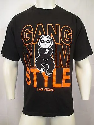 Paul Daniels  Psy Gangnam Style Las Vegas Crew Neck T-shirt Sz Xl Vic-thor1 • $12.99