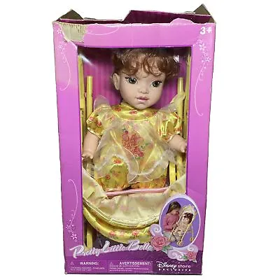 Vintage Disney Store Exclusive Beauty & The Beast Belle Doll/Stroller *Open Box • $85.38