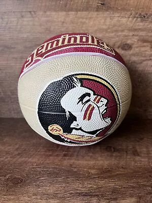 Florida State Seminoles Mini Rubber Basketball Needs Some Inflating Ships Fast • $13